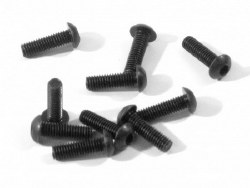 Button Head Screw, M3X10mm, Hex Socket, (10pcs)