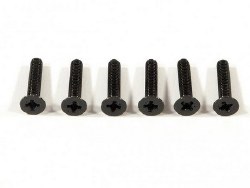 Flat Head Screw, M3X15mm, (6pcs)