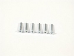 Flat Head Screw, M3X18mm, (6pcs)