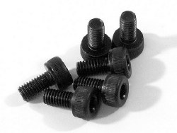 Cap Head Screw, M3X6mm, Hex Socket, (6pcs)