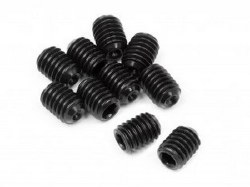 Set Screw, M3X4mm, (10pcs) 1.5mm Hex Socket