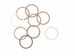 Washer, 10X12X0.1mm Copper (10pcs)