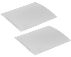 Hot Racing Aluminum Scale Diamond Plate Sheet (Silver) (2) (0.5mm)