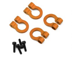 Hot Racing 1/10 Aluminum Tow Shackle D-Rings (Orange) (4)