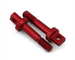 Hot Racing 1/10 Scale Tow Shackle Lock Pins (Red) (2)
