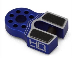 Hot Racing Aluminum Flat Link Winch Block (Blue)