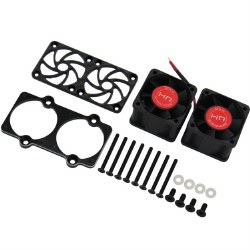 Kraton/Outcast 8S Twin 40mm Twister Motor Cooling Fan Kit (11.1V)