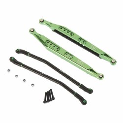 Axial Yeti Aluminum Rear Link Set (Green)