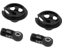 Arrma 6S Locking Aluminum Shock End (Black)