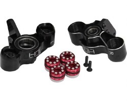 Arrma Aluminum "HD Bearings" Axle Carriers (Black) (Legacy)