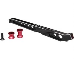 Arrma Talion Aluminum Rear Chassis Brace (Black)