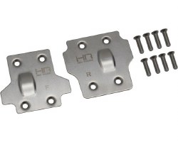 Arrma 6S Stainless Steel Front/Rear Skid Plate Set