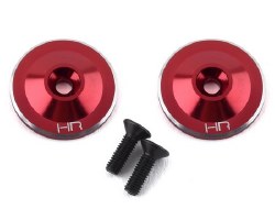 Aluminum Large Wing Buttons (Red) (2)