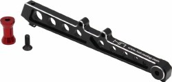 Arrma Limitless/Infraction Aluminum Rear Chassis Brace (Black)