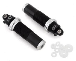 Arrma 4x4 Aluminum Threaded Rear Bleeder Shock Bodies (Black) (2)