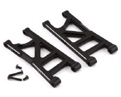 Arrma 4x4 Aluminum Rear Suspension Arms (Black) (2)