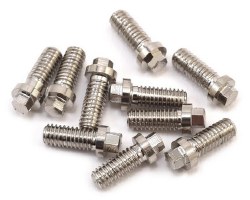 M2.5x6mm Miniature Scale Hex Bolts (10)