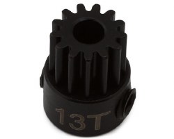 Hot Racing 48P Hardened Steel Pinion Gear (1/8 Bore) (13T)