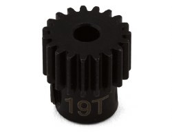 Hot Racing 48P Hardened Steel Pinion Gear (1/8 Bore) (19T)