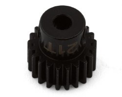 Hot Racing 48P Hardened Steel Pinion Gear (1/8 Bore) (21T)