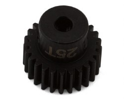 Hot Racing 48P Hardened Steel Pinion Gear (1/8 Bore) (25T)