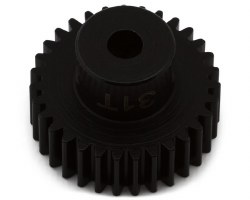 Hot Racing 48P Hardened Steel Pinion Gear (1/8 Bore) (31T)