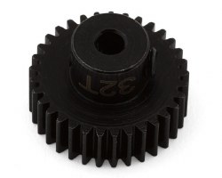 Hot Racing 48P Hardened Steel Pinion Gear (1/8 Bore) (32T)