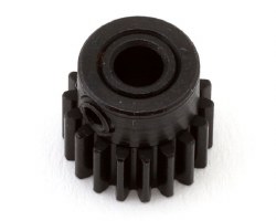 Hot Racing Mod 0.5 Hard Blackened Steel Pinion Gear (3.17mm Bore) (18T)