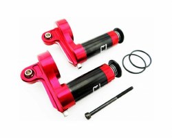 Red Aluminum Reservoir Shock Upgrade Kit (2) Dbxl