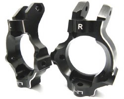 Losi 5ive-T Mini WRC Aluminum Spindle Carrier Caster Block Set