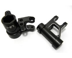 Black Alum Steering Servo Saver Bell Crank, for Losi 5ive-T & WRC