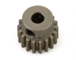 Hot Racing 48P Hard Anodized Aluminum Pinion Gear (1/8" Bore) (18T)