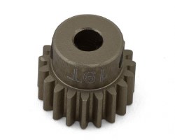 Hot Racing 48P Hard Anodized Aluminum Pinion Gear (1/8" Bore) (19T)