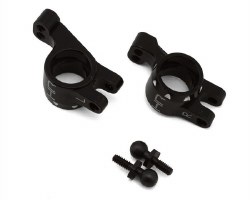 Hot Racing Losi� Micro-B Aluminum Rear Hub Set (Black) (2)