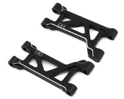 Hot Racing Aluminum Front Upper Arm Set for Traxxas� Mini Maxx� (Black) (2)