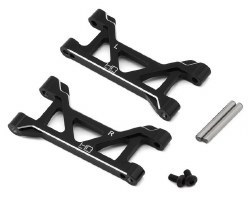 Hot Racing Aluminum Rear Upper Arm Set for Traxxas� Mini Maxx� (Black) (2)