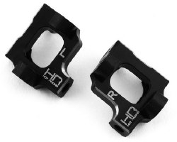 Losi Mini-T 2.0 Aluminum 0? Caster Blocks (Black)