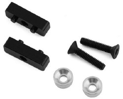 Losi Mini-T 2.0 Aluminum Savox Servo Mount Spacer (Black)