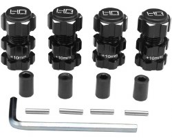 Traxxas Maxx Aluminum +10mm 17mm Splined Hubs