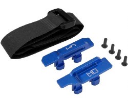 Traxxas Maxx Tall Battery Hold-Downs (Blue)