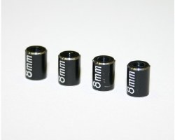 Aluminum Standoff Post Link 6x8mm w/ M3 Threads(4)