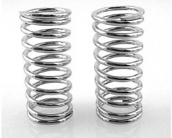 High Lift Shock Springs, Chrome 15lb/in, 2pcs, for Traxxas GTR Shocks