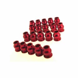 Aluminum Pivot Ball Set (Red) (20)