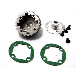 Hard Anodized Aluminum Differential Gear SC10