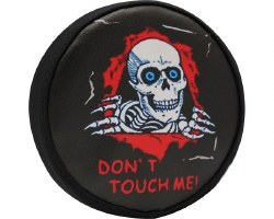 Skull Dont Touch Me Spare Tire Cover