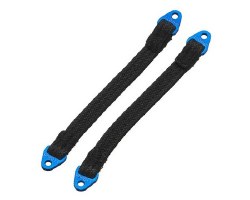 110mm Suspension Travel Limit Straps (2) (Blue)