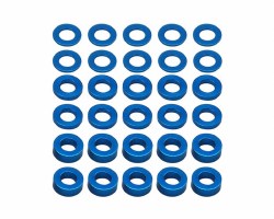 Ballstud Washers 5.5x3.0mm (30) Blue