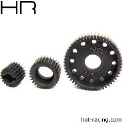 Axial 3-Gear Hardened Steel Transmission Gear Set