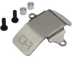 Axial SCX10 II Stainless Armor Skid Plate (Axle Housing)