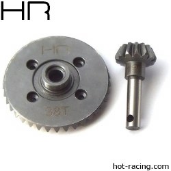 HD Spiral Bevel Gear Set 38T/13T AX10